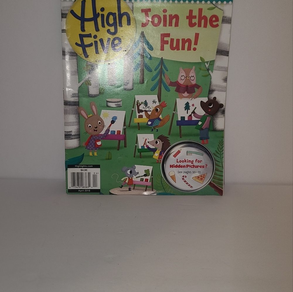 New Highlights High Five Magazine - April 2018